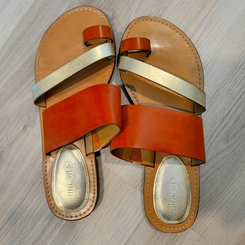 Nine West Ciona Flat Slide Sandals
